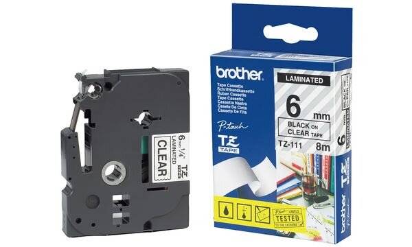 Brother STe 151 - Stempelband - Schwarz - Rolle (2,4 cm x 3 m) - 1 Rolle(n) - für P-Touch PT-1230, 2430, 2460, 2470, 248-1