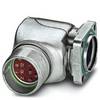 Connettore M23, angolato. ruotabile. 1607304 RF-12S2N8AAD00 Argento Phoenix Contact Contenuto: 1 pz.