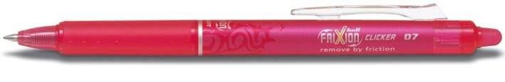 Penna roller PILOT FRIXION Clicker, rosa 0,4 mm rosa-2