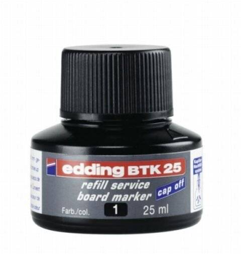 Edding BTK 25 25ml Schwarz Tinte (4-BTK25001)-3