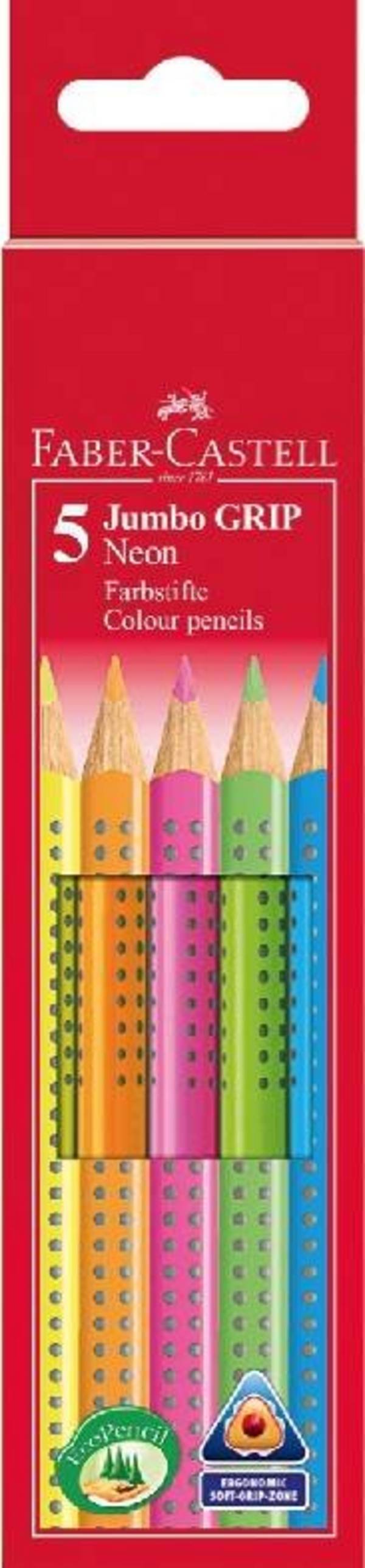 FABER-CASTELL Buntstift Jumbo Grip Neo