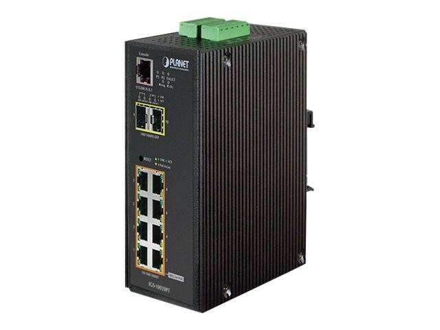 PLANET IGS-10020PT switch di rete Gestito L3 Gigabit Ethernet (10/100/1000) Supporto Power over Ethernet (PoE) Blu, Bian-0
