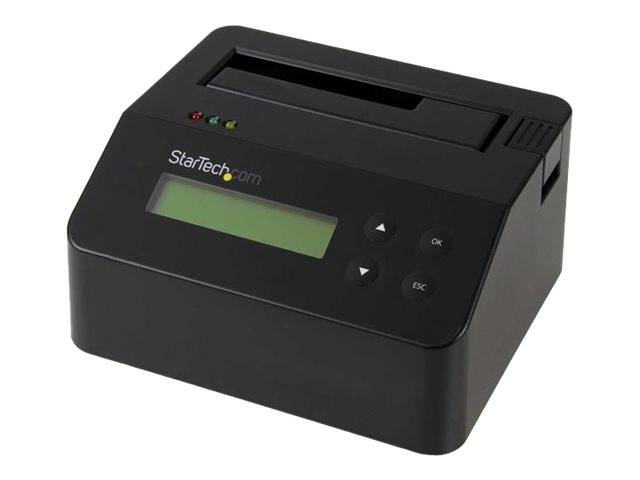 e Sanificazione per HDD/SSD SATA II, 9 ModalitÃ  di Cancellazione - Display LCD, Porta Stampante DB-9 - TAA (SDOCK1EU3P)-0