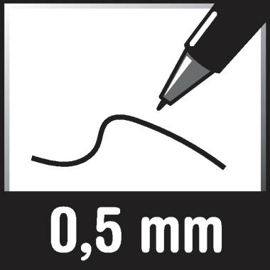 STABILO 2/040-02 ricaricatore di penna Medio Rosso 10 pz-2