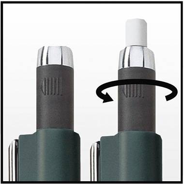 Faber -castell impugnatura 1345 pressione matita b 0,5 mm - blu-1