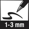 Edding Colorpen 4-1200-6 4-1200-6 Gold, Silber, Rot, Blau, Grün, Violett Rundform 1 - 3 mm 6 St. (4-1200-6)