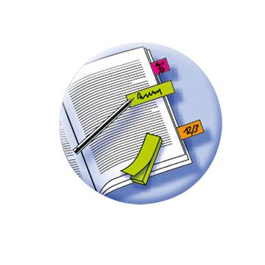 Segnapagina Post-it Notes Markers in Carta 670-5JA-EU 3M - 12,7x44,4 mm - 63135 (Assortiti Conf. 250)-1