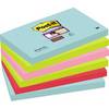 3M 655-6SS-MIA Klebezettel Rechteck Blau - Pink - Rot - Gelb (6556SMI)