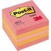 Post-It 2051-P pouch autoadesiva Quadrato Arancione, Rosa, Giallo 400 fogli Autoadesivo