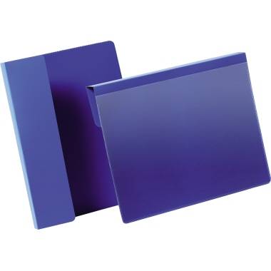 DURABLE Kennzeichnungstasche mit Falz A5 quer 1 Pg. à 50 Stück 172207-2