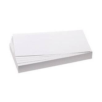 FRANKEN Moderationskarte, Rechteck, 205 x 95 mm, weiß 100% Altpapier, 130 g/qm (UMZ 1020 09)-3