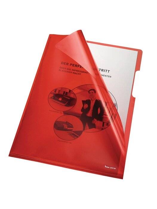 bene boccole di visualizzazione DIN A4 rosso 0,15 mm-2