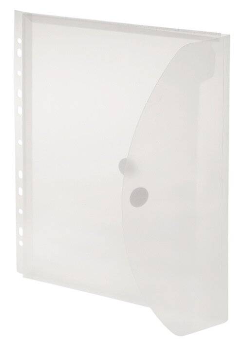 Tasche per documenti di cartelle Din A4 in modo trasparente goduto 0,20 mm - 10 pezzi-2
