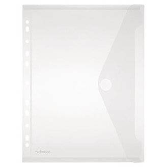 Tasche per documenti di cartelle Din A4 in modo trasparente goduto 0,20 mm - 10 pezzi-2
