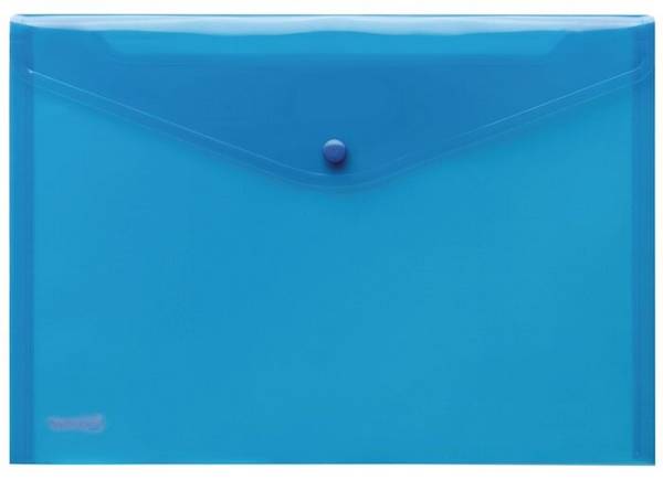 Cartellessysys borse di documenti DIN A4 Blue Smooth 0,20 mm - 10 pezzi