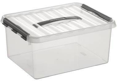 Immagine simbolo per contenitori per articoli da sole Helit Box 15 L Q-Line 15,0 l - 40,0 x 30,0 x 18,0 cm trasparente