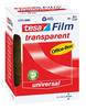 Tesa pellicola trasparente per dispenser da tavolo (10 pezzi 66m x 15mm) (57372)