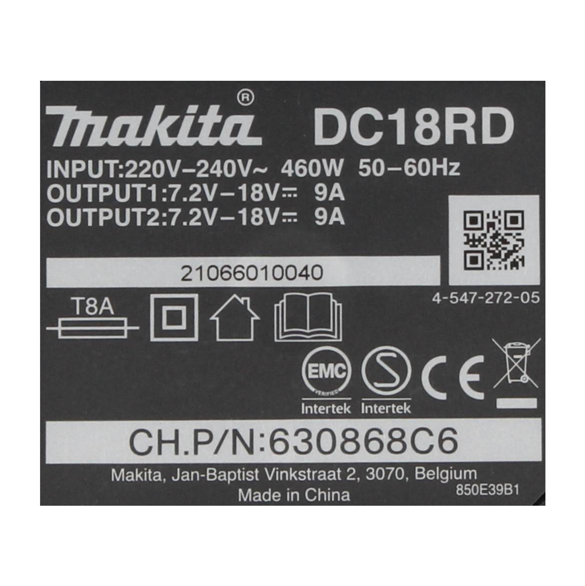 Makita DC18RD - Batterieladegerät + Batterie 3 x - Li-Ion - 5 Ah - 2 x Batterien laden-3