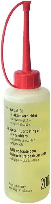 Fellowes 3525601 accessorio per tritadocumenti 1 pz Olio lubrificante (Fellowes 3525601 High Security Shredder Oil 120ml-2