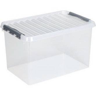 Immagine simbolo per contenitori per articoli da sole Helit Box 72 L Q-Line 72,0 l - 60,0 x 40,0 x 42,0 cm trasparente