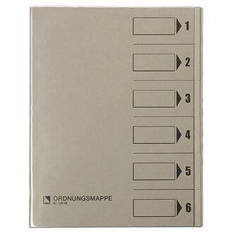 cartella di classificazione bene Rc grigio 250 g 6 tl DIN A4 6 volte grigio-3