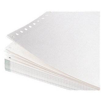 Tab.-Papier 30,50cm (12")x240-weiß 4-fach/LP -A4 hoch SD 500 Bl./Pack. (5919)-3