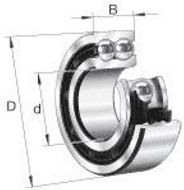 CUSCINETTO 3311 C3 3311-BD-XL-TVH-C3