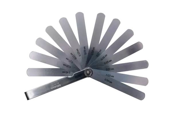 MITUTOYO, 184-307S, Thickness/Feeler Calibro, 0,03-0,5mm, 13 Leaves, 100mm lama-1