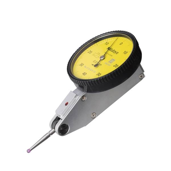 MITUTOYO, 513-474-10E, Quadrante Comparatore a leva, Horiz., rubino Sty., Basic Set, 0,8mm, 0,01mm, 8mm Stelo, Stilo-0
