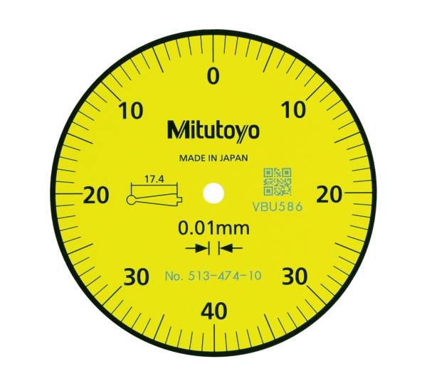 MITUTOYO, 513-474-10E, Quadrante Comparatore a leva, Horiz., rubino Sty., Basic Set, 0,8mm, 0,01mm, 8mm Stelo, Stilo-2