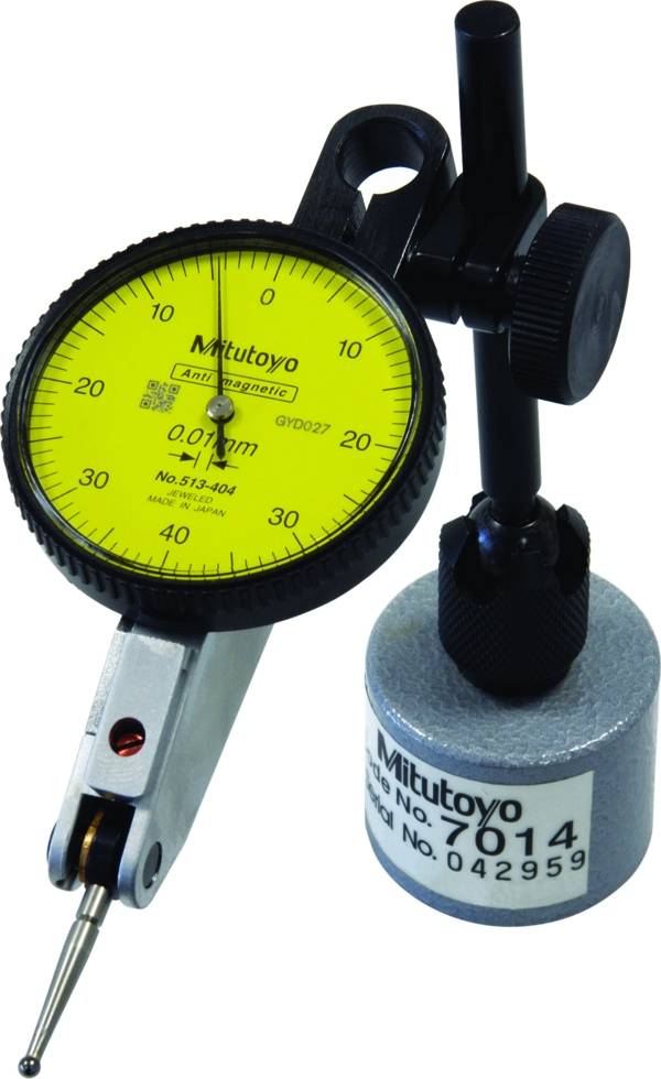 MITUTOYO, 513-908-10E, Quadrante Comparatore a leva, Horizontal Tipo, Basic Set, 0,8mm, 0,01mm, 8mm Stelo, Stilo, suppor-1