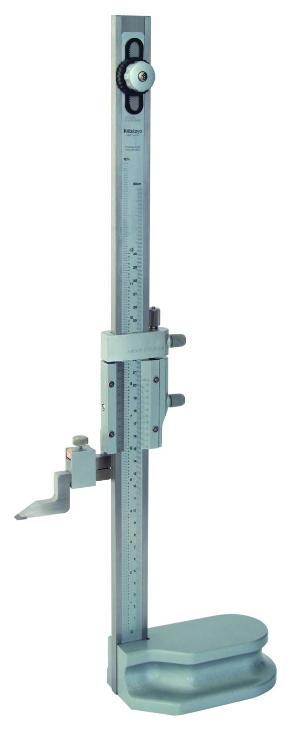 MITUTOYO, 514-103, Calibro di altezza a nonio, 0-12"