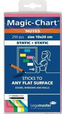 Legamaster Magic-Chart notes 10x20cm assorted Pack of 250 sheets-6