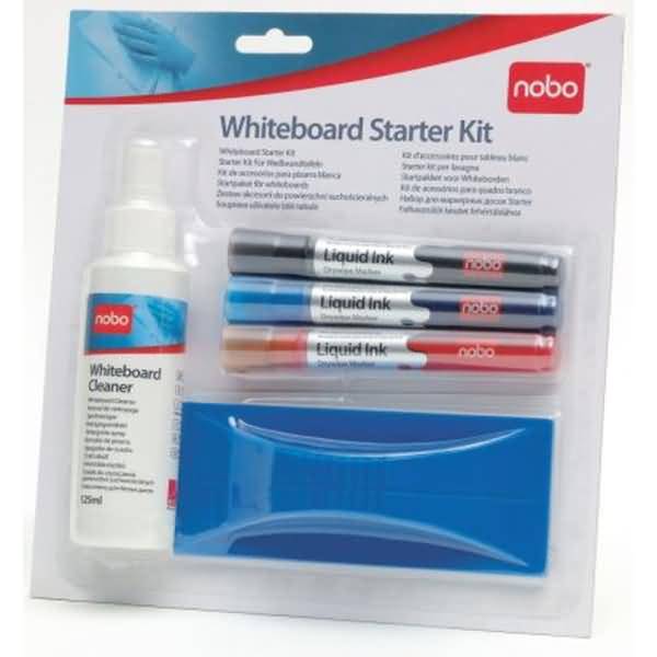 Nobo Starter Kit Lavagne Bianche (Nobo 34438861 Whiteboard Starter Kit)-1