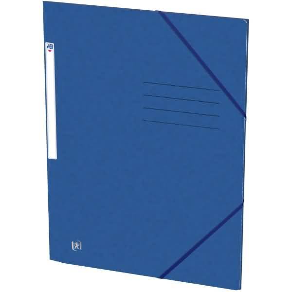 Cartella con morsetto angolare OXFORD TOP FILE+ blu DIN A4 blu-1