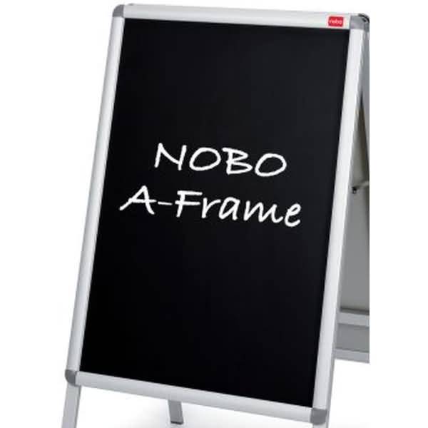 NOBO Kreidefolie für NOBO Prospektständer, DIN A1 beschreibbare Folie, in Plakatständer wie Plakat einsetzbar (1902436)-0