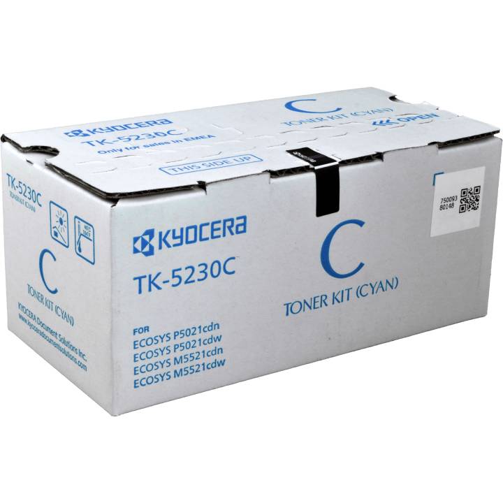 KYOCERA TK-5230C cartuccia toner 1 pz Originale Ciano [1T02R9CNL0]