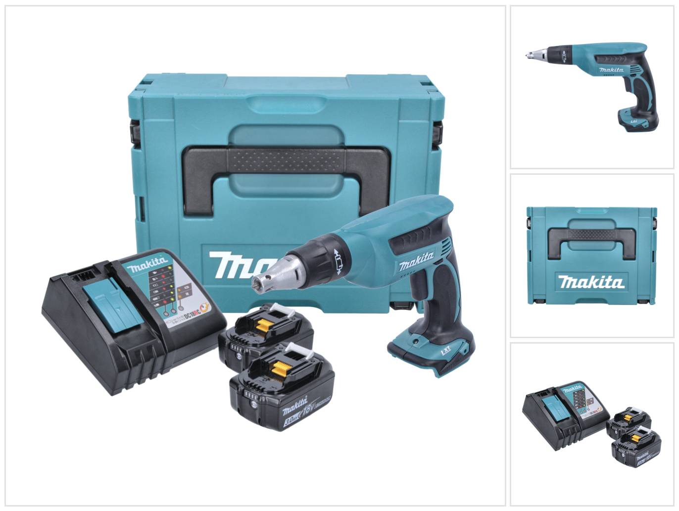 Avvitatore per cartongesso Makita DFS451RFJ da 18 V-0