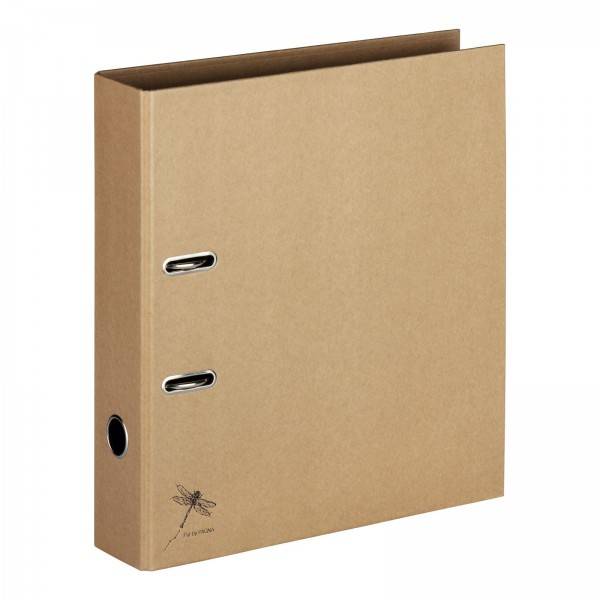 Dorso della cartella PAGNA larghezza 7,5 cm DIN A4 cartoncino marrone chiaro-1