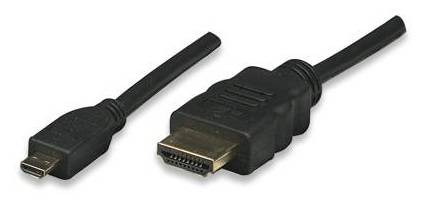 Techly Cavo HDMI Highspeed con Ethernet Channel 1.4 A M/ Micro D M, 2,0 m (ICOC HDMI-4-AD2) ICOC HDMI-4-AD2-1