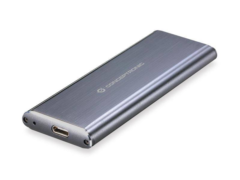 Conceptronic - Speichergehäuse - M.2 - M.2 Card - USB 3,1 (Gen 2) (HDE01G)-1