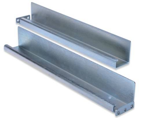 Digitus Guide di scorrimento con supporto a L per armadi di rete da 483 mm (19") DN19GSNW-2