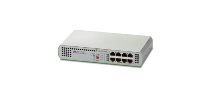 Allied Telesis AT-GS910/8-50 Non gestito Gigabit Ethernet (10/100/1000) Grigio-1