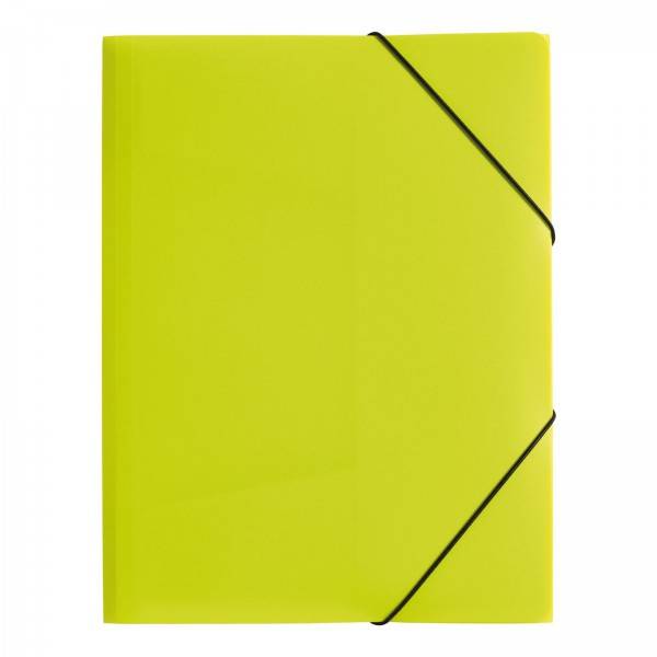 Cartella elastica con morsetto angolare PAGNA A4 Lucy Trend Gn DIN A4 verde lime-3