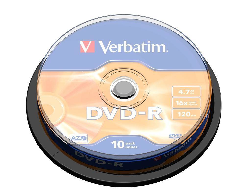 Verbatim DVD-R Matt Silver 4,7 GB 10 pz-2