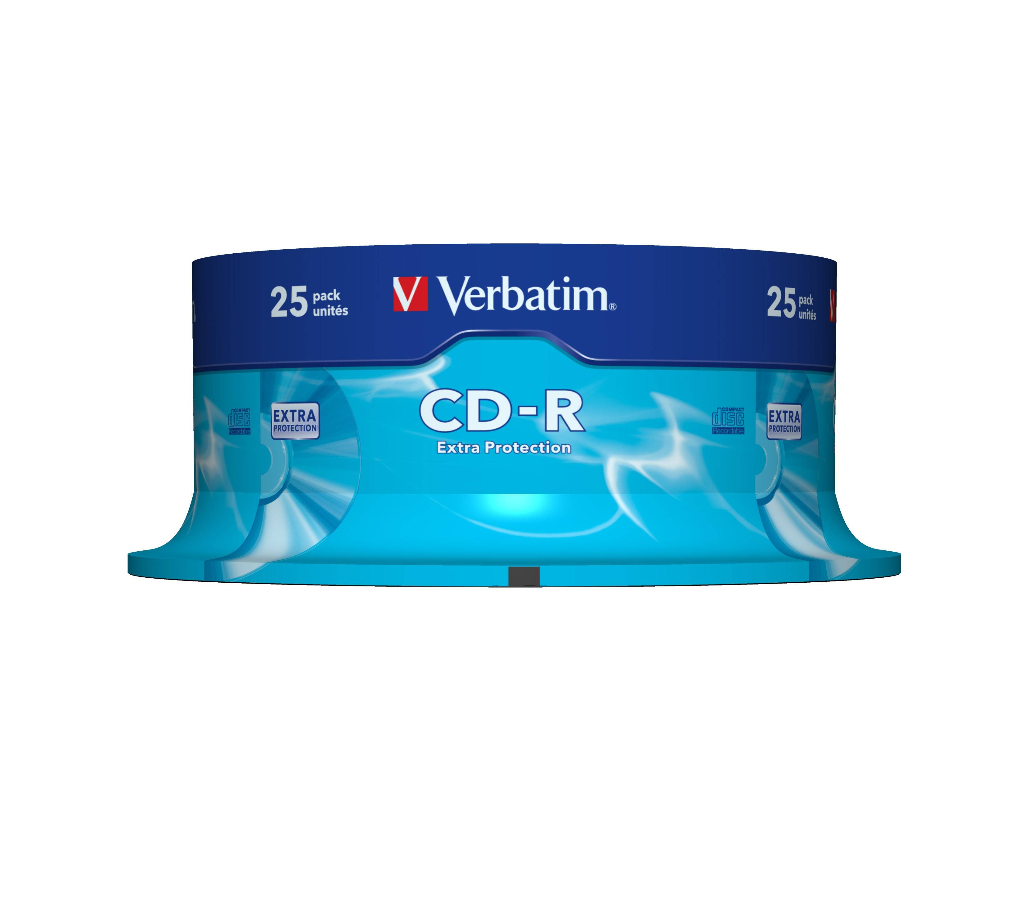 Campana 25 CD-R Extra Protection 700MB-1