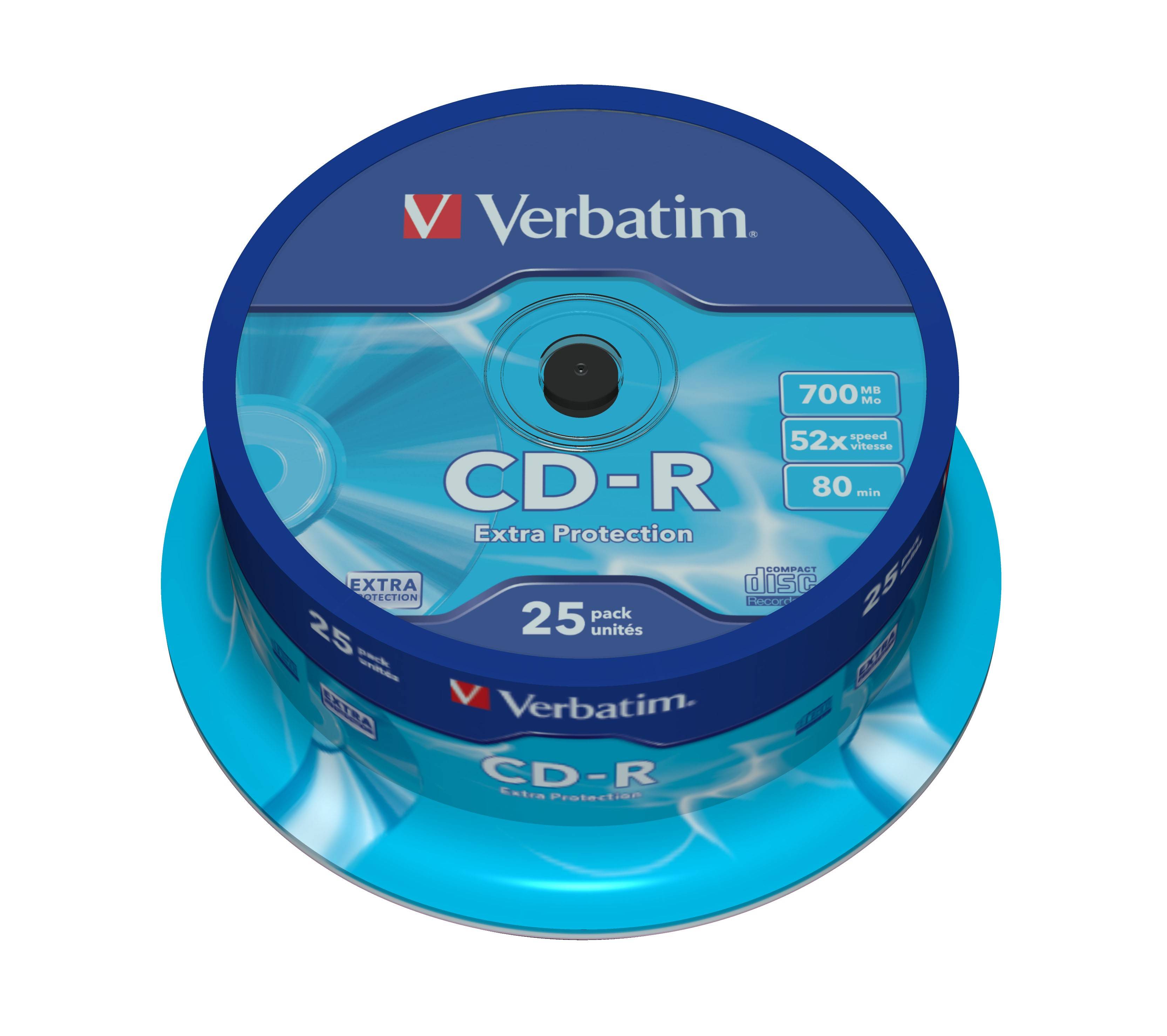 Campana 25 CD-R Extra Protection 700MB-2