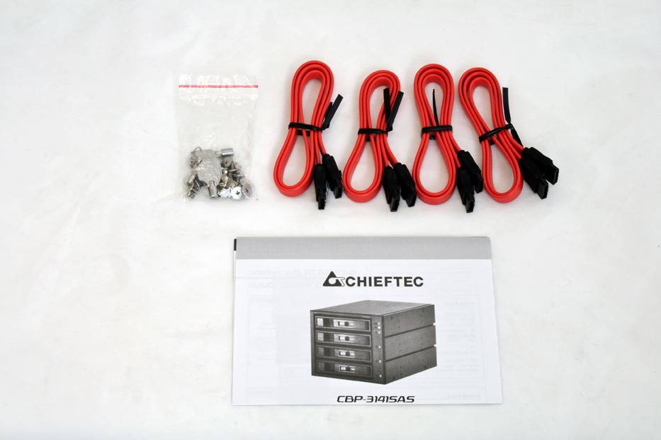 Chieftec CBP-3141SAS pannello drive bay Nero (Chieftec CBP-3141SAS - hus til lagring)-1