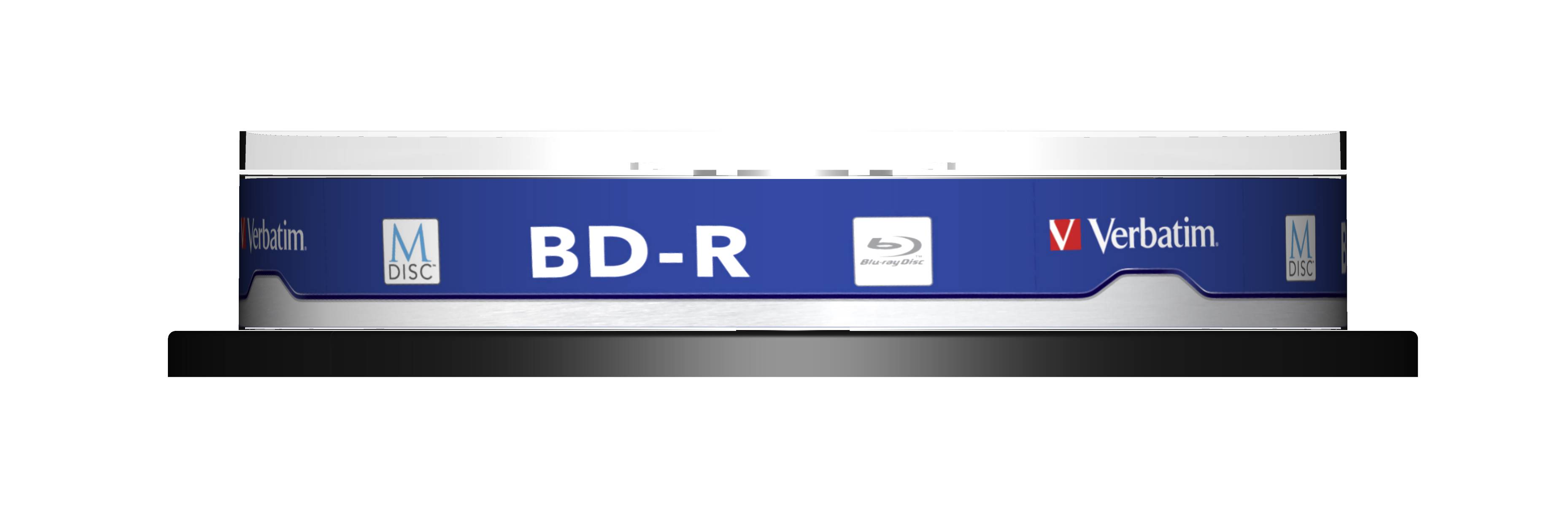 Verbatim M-Disc 4x BD-R 25 GB 10 pz (VERBATIM M-DISC BD-R 25GB 4X INKJET PRINTABLE [10 PACK])-2