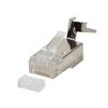 Plug Cat. 6A / 7 / 7A / 8.1 RJ45 Schermato 10pz-3